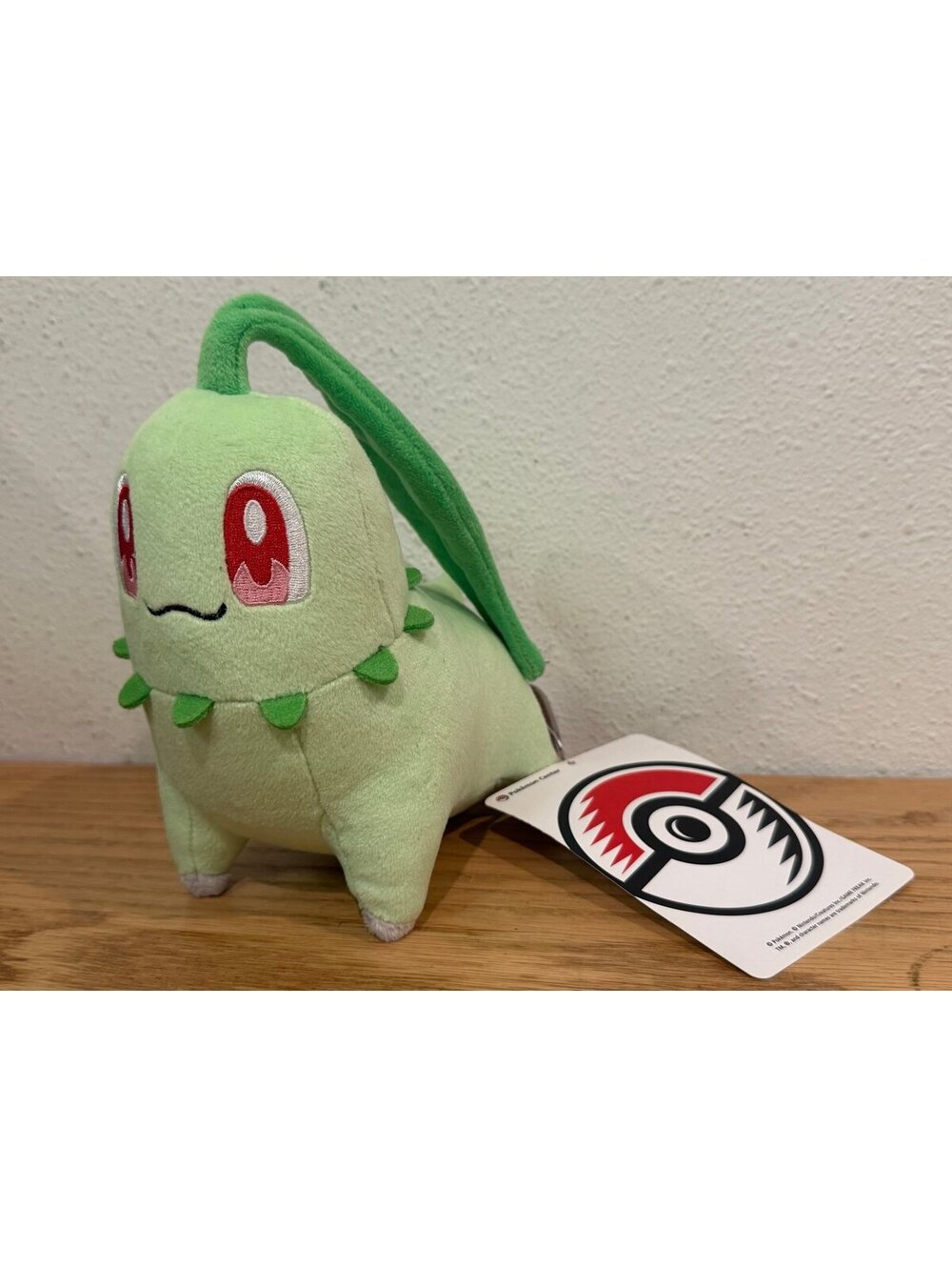 Chikorita Pokemon Center Plush NWT